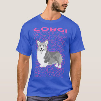 Corgi Pastel Aesthetic T Shirt