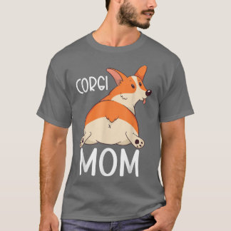 Corgi Pembroke Älskare Corgi Mamma T Shirt