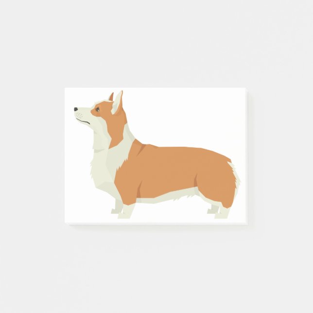 Corgi Post-it Block (Framsida)