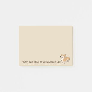 Corgi Post-it Block