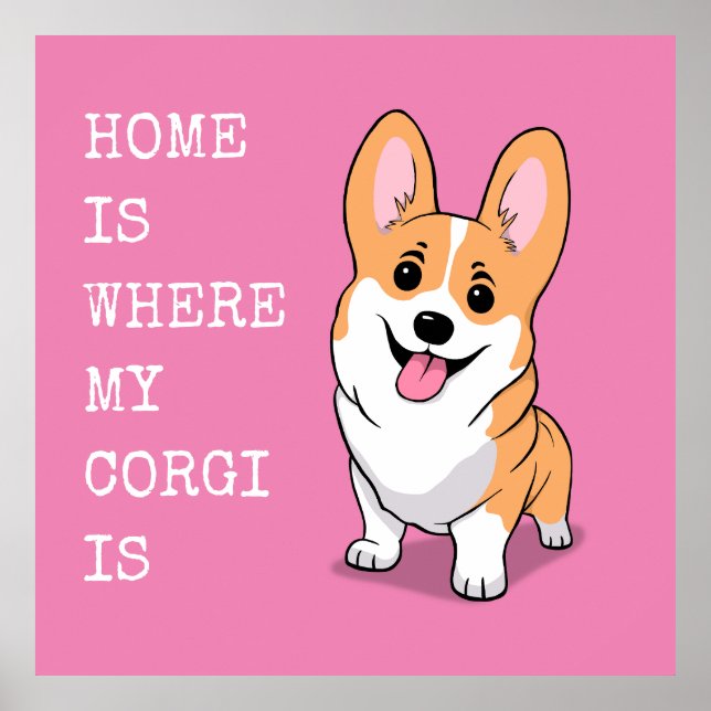 Corgi Poster (Framsidan)