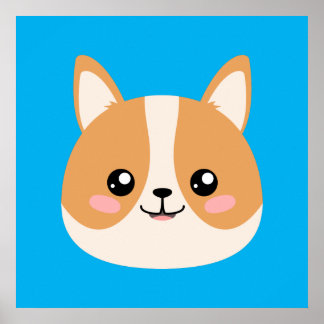 Corgi Poster