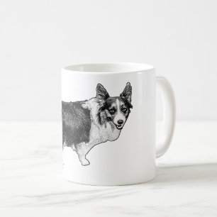 Corgi Prism Holiday Wink Kaffemugg
