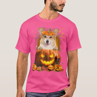 Corgi Pumpkinety Cute Hund älskare Halloween-599 T Shirt