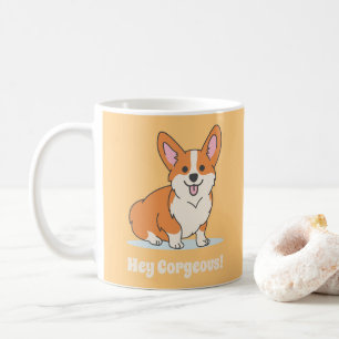 Corgi Puppy, fjällande Kaffemugg
