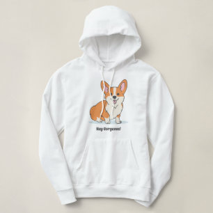Corgi Puppy - Hej Corgeous Hund Illustration T Shirt