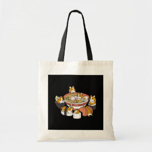 Corgi Ramen Sushi Tygkasse