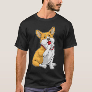 Corgi Referee Whistle T Shirt