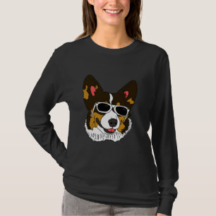 Corgi Rockin Shades T Shirt