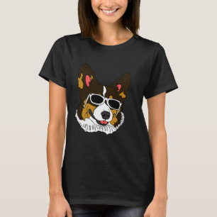 Corgi Rockin Shades T Shirt