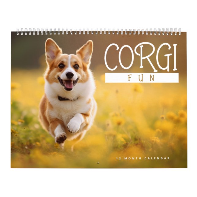 Corgi Roligt Kalender (Omslag)