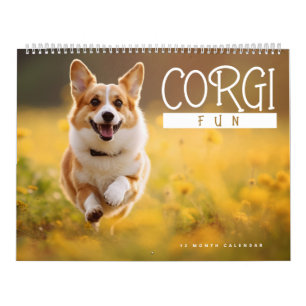 Corgi Roligt Kalender