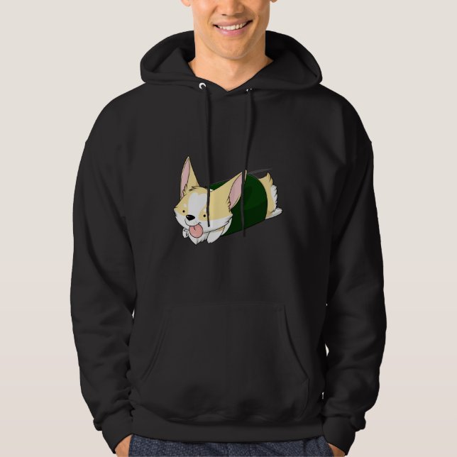Corgi Roll Hoodie (Framsida)