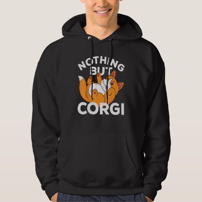 Corgi Rumpa - Corgi Rumpa Hoodie (Framsida)