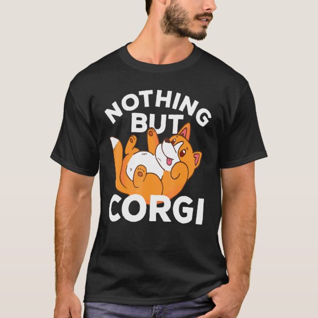 Corgi Rumpa - Corgi Rumpa T Shirt (Framsida)