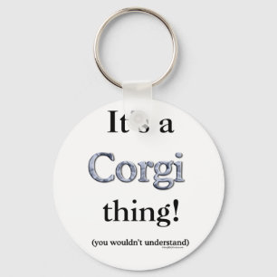 Corgi Sak Nyckelring