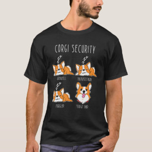 Corgi Security Corgi Dog Humor T Shirt