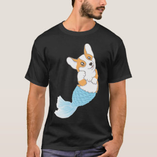 Corgi Sjöjungfru Mercorgi T Shirt