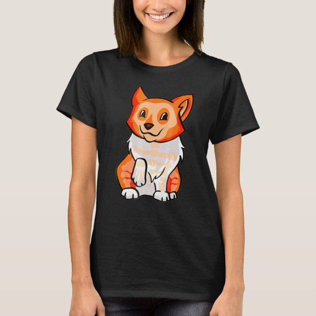 Corgi Skelett Söta Ben Halloween T Shirt (Framsida)