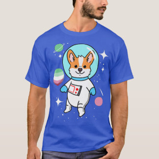 Corgi Space Abroseual Pride-619 T Shirt