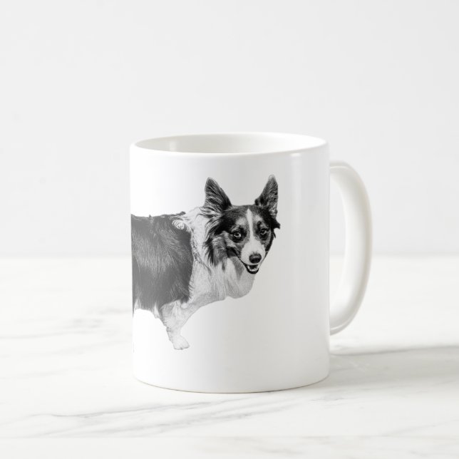 Corgi Spark in Snowlight Kaffemugg (Framsida höger)