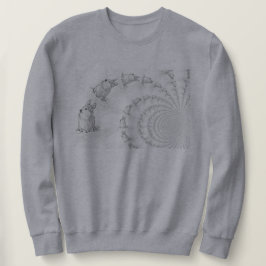 Corgi Spiral sweatshirt-manar Lång Ärmad Tröja
