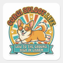 Corgi Sploot Liv - Låg Till Marknivå, Högt I Karis