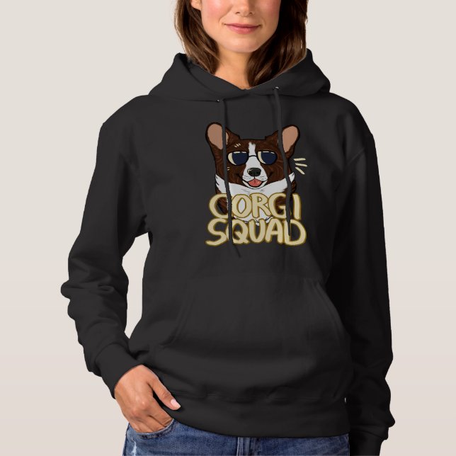 Corgi Squad Brindle T Shirt (Framsida)