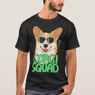 Corgi Squad Red T Shirt