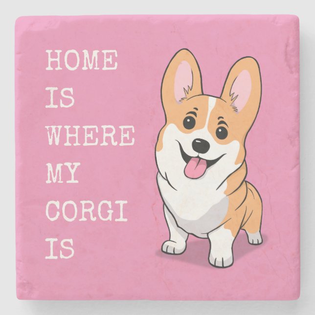 Corgi Stenunderlägg (Framsidan)