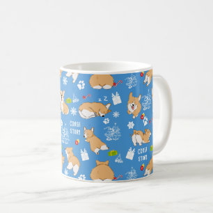 Corgi Story-jul Kaffemugg