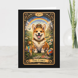 Corgi Tarotkortet Helgkort