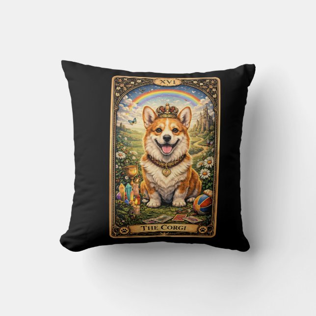 Corgi Tarotkortet Kudde (Framsida)