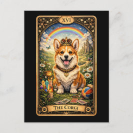 Corgi Tarotkortet Vykort