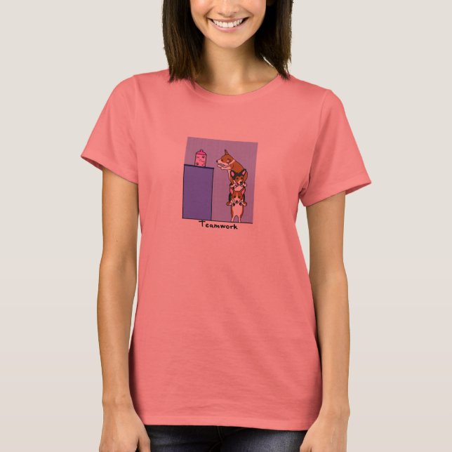 Corgi TeamworkShirt T-shirt (Framsida)