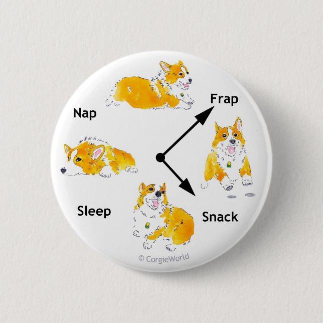 Corgi-Tider knäppas Knapp (Framsida)