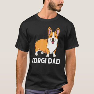Corgi till pappa far Welsh Corgi hund djur T Shirt