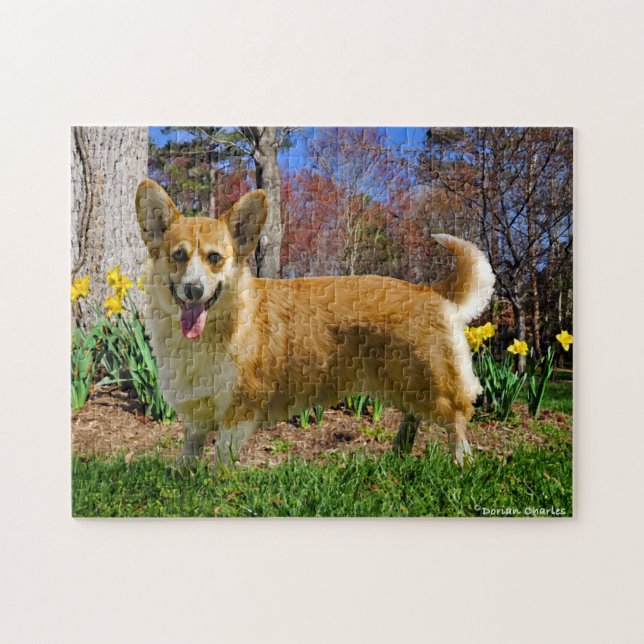 "Corgi Time" Puzzle Pussel (Horisontell)