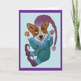 Corgi tomte kort