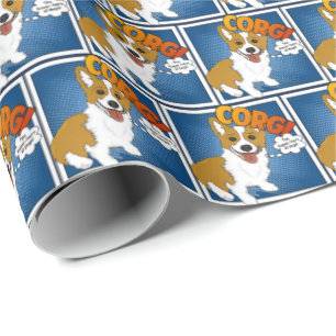 Corgi Toppen-Hjälten av hundar! Presentpapper