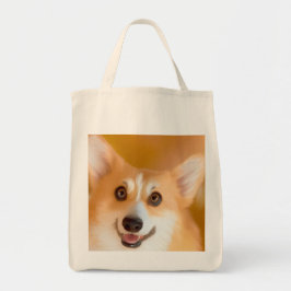Corgi Tote Bag Tygkasse