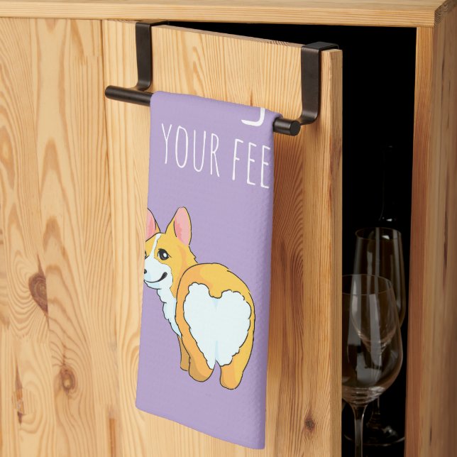 Corgi Towel Kökshandduk (Thirds Fold)