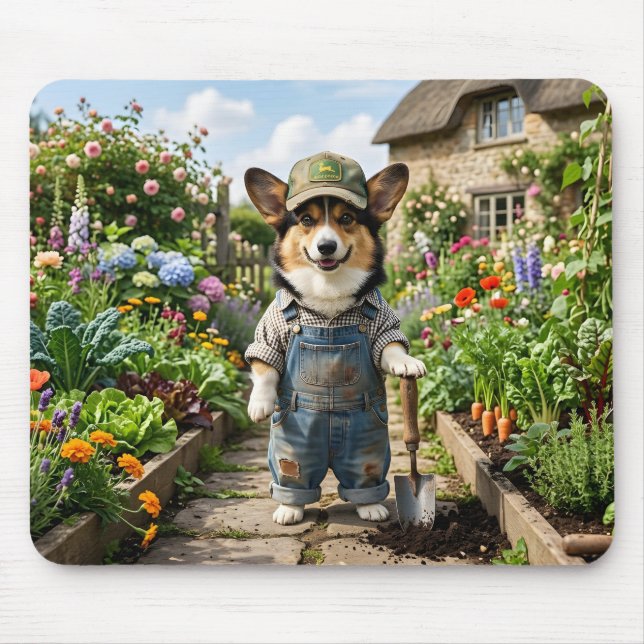 Corgi-trädgårdsmästare Musmatta (Framsidan)