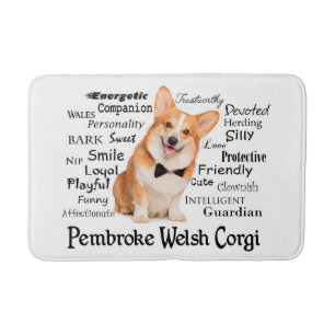 Corgi Traits Badrumsmatta