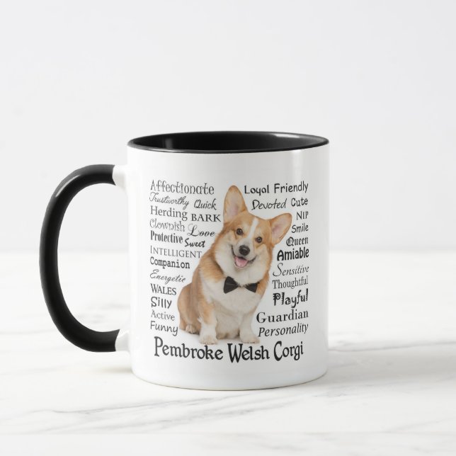 Corgi Traits Mugg (Vänster)