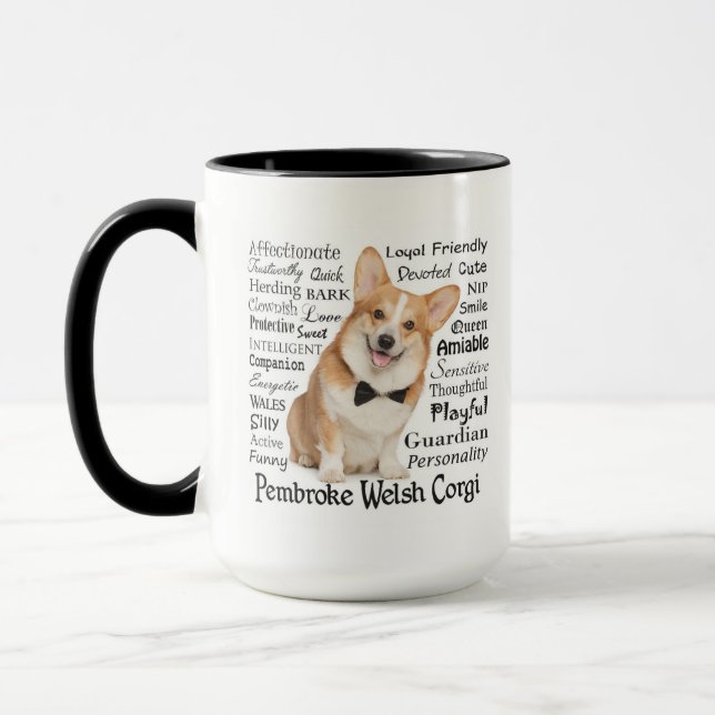 Corgi Traits Mugg (Vänster)
