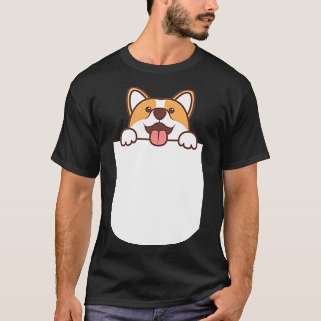 Corgi Tröja Pocket Corgi Ägare Födelsedag   (Framsida)