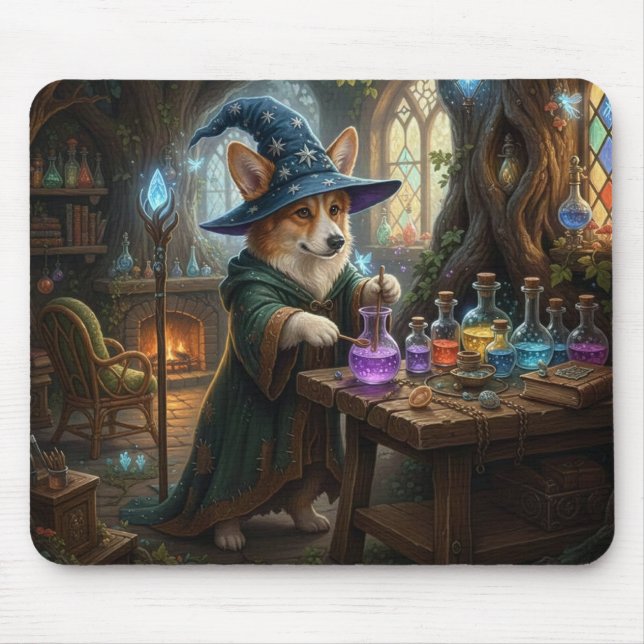 Corgi Trolldrycks Mästare Musmatta (Framsidan)