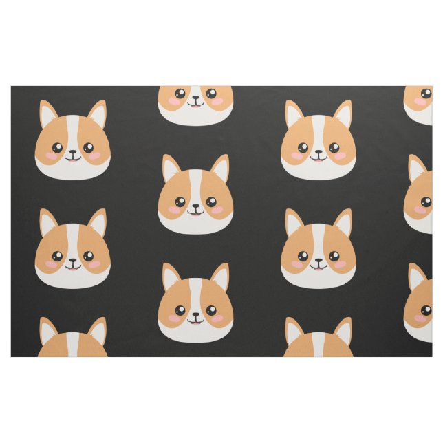 Corgi Tyg (Fat Quarter)