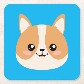 Corgi Underlägg Papper Kvadrat